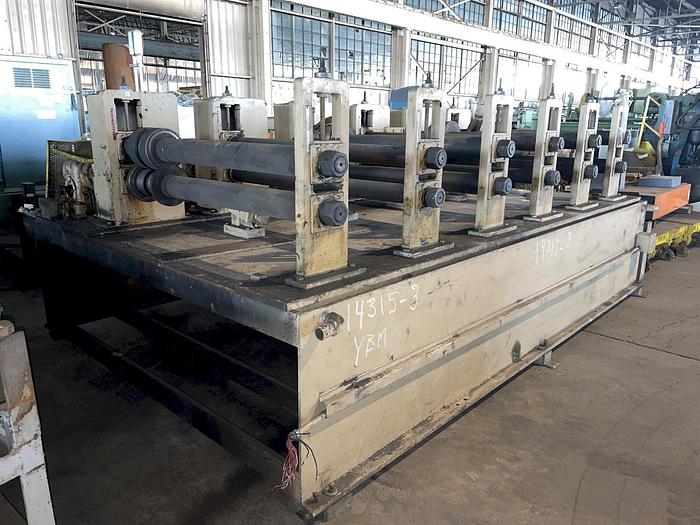 Used 18 STAND X 4" X 60" W BRADBURY ROLLFORMER (USED)