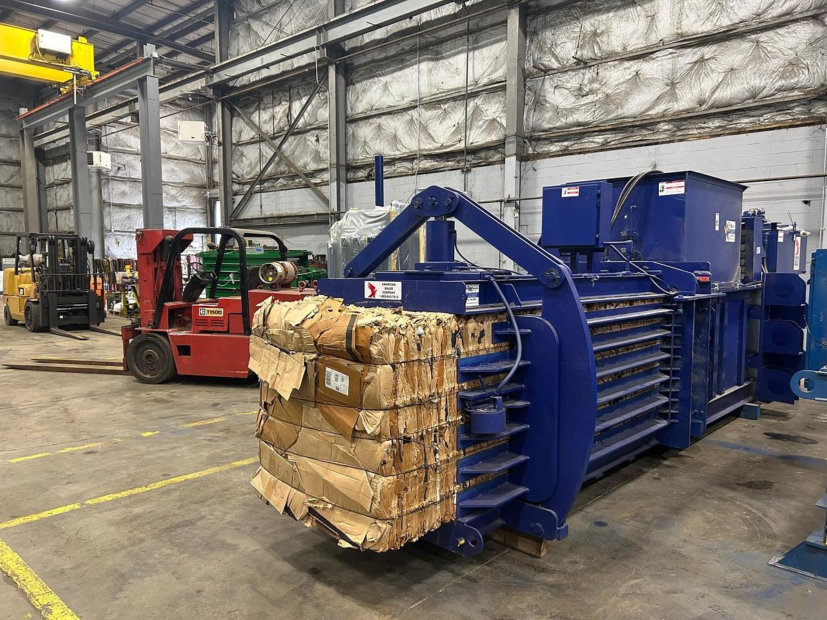 Refurbished American DC6343-830 Horizontal Auto-tie Baler