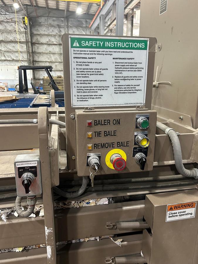 Refurbished Allegheny 3430-2572CE Horizontal Baler