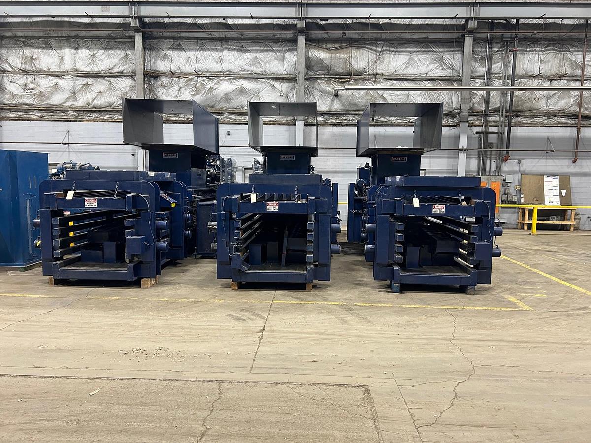 Used Max-pak HOE 4260-308AR Horizontal Auto-tie Baler