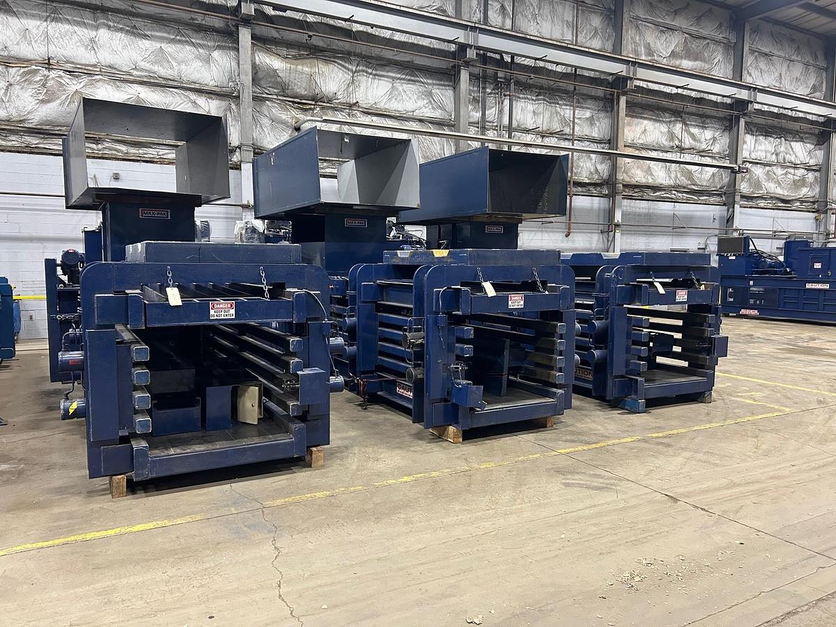 Used Max-pak HOE 4260-308AR Horizontal Auto-tie Baler