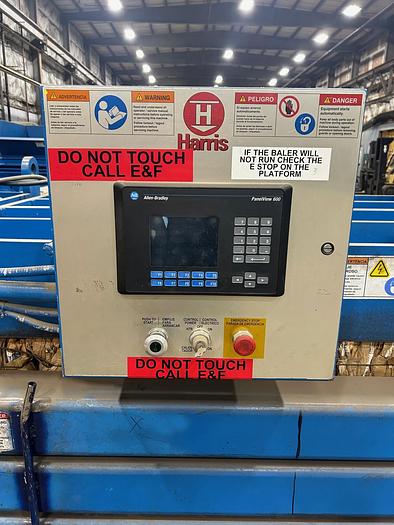 Used Harris Selco HLO-608-AR50 - Horizontal Auto-tie Baler