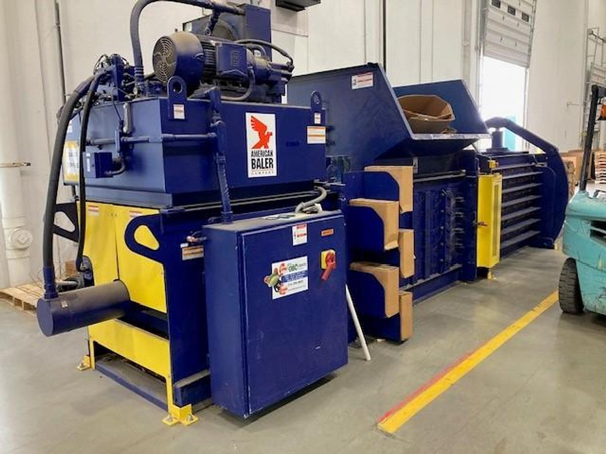 Refurbished American DC6343-830 Horizontal Auto-tie Baler