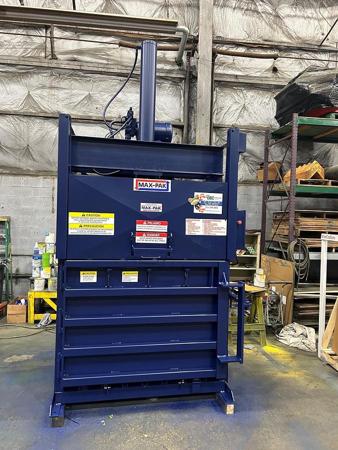 Used Max-pak MP60-HD-15 - Vertical Baler