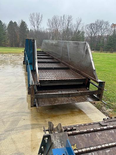 Used American 8043-10-150 Auto-tie Baler w/ Conveyor
