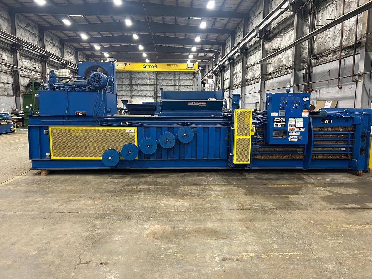 Used Harris Selco HLO-608-A40 - Horizontal Auto-tie Baler