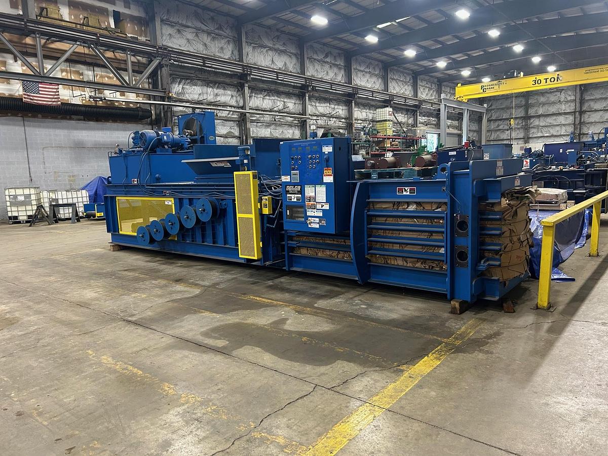Used Harris Selco HLO-608-A40 - Horizontal Auto-tie Baler