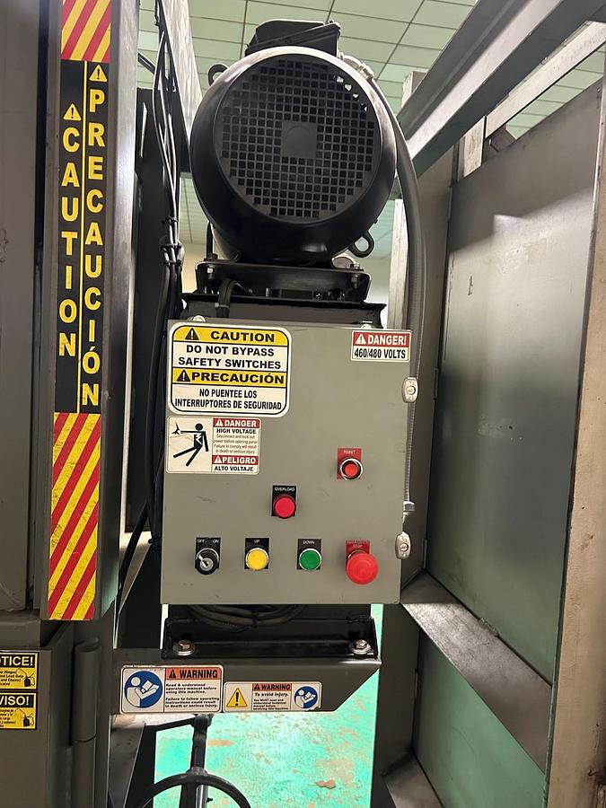 Used Bace V-63 OCC Vertical Baler