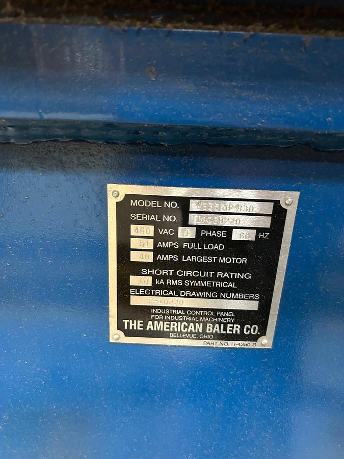 Refurbished 2020 American Baler CB3560-830