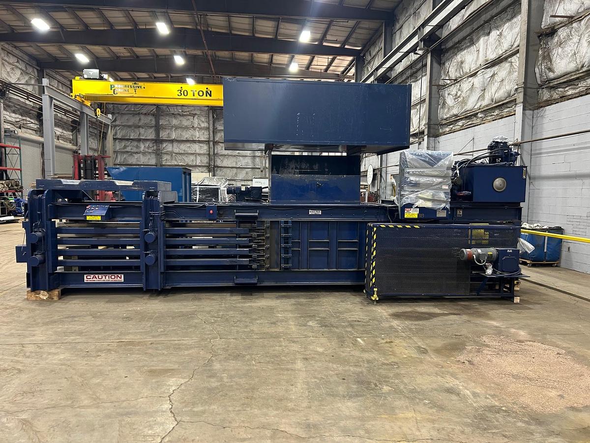 Used Max-pak HOE4260-308AR Horizontal Auto-tie Baler