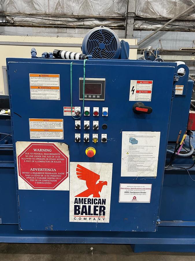 Refurbished American CB3560-830 Horizontal Full Eject Baler