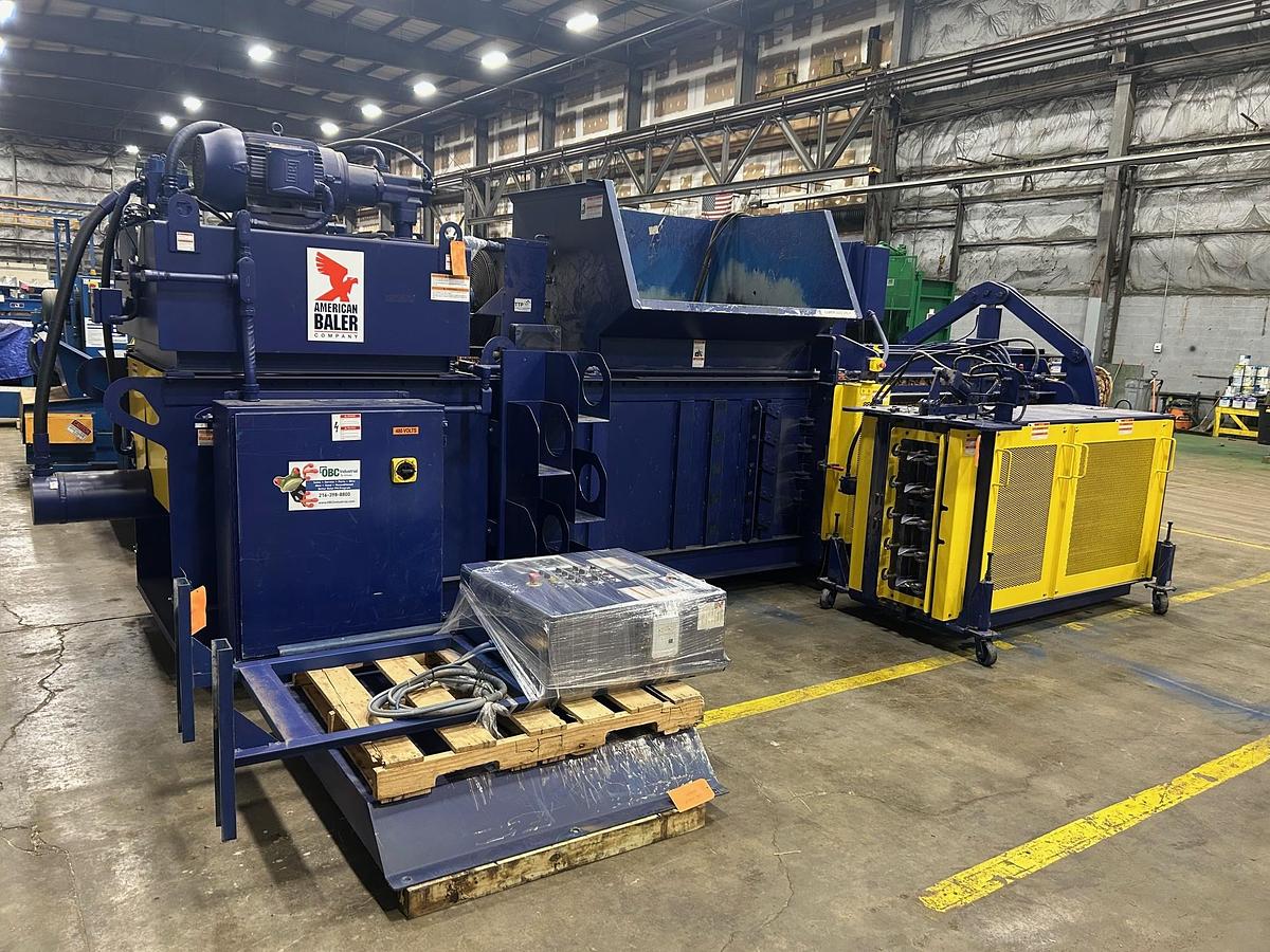 Refurbished American DC6343-830 Horizontal Auto-tie Baler