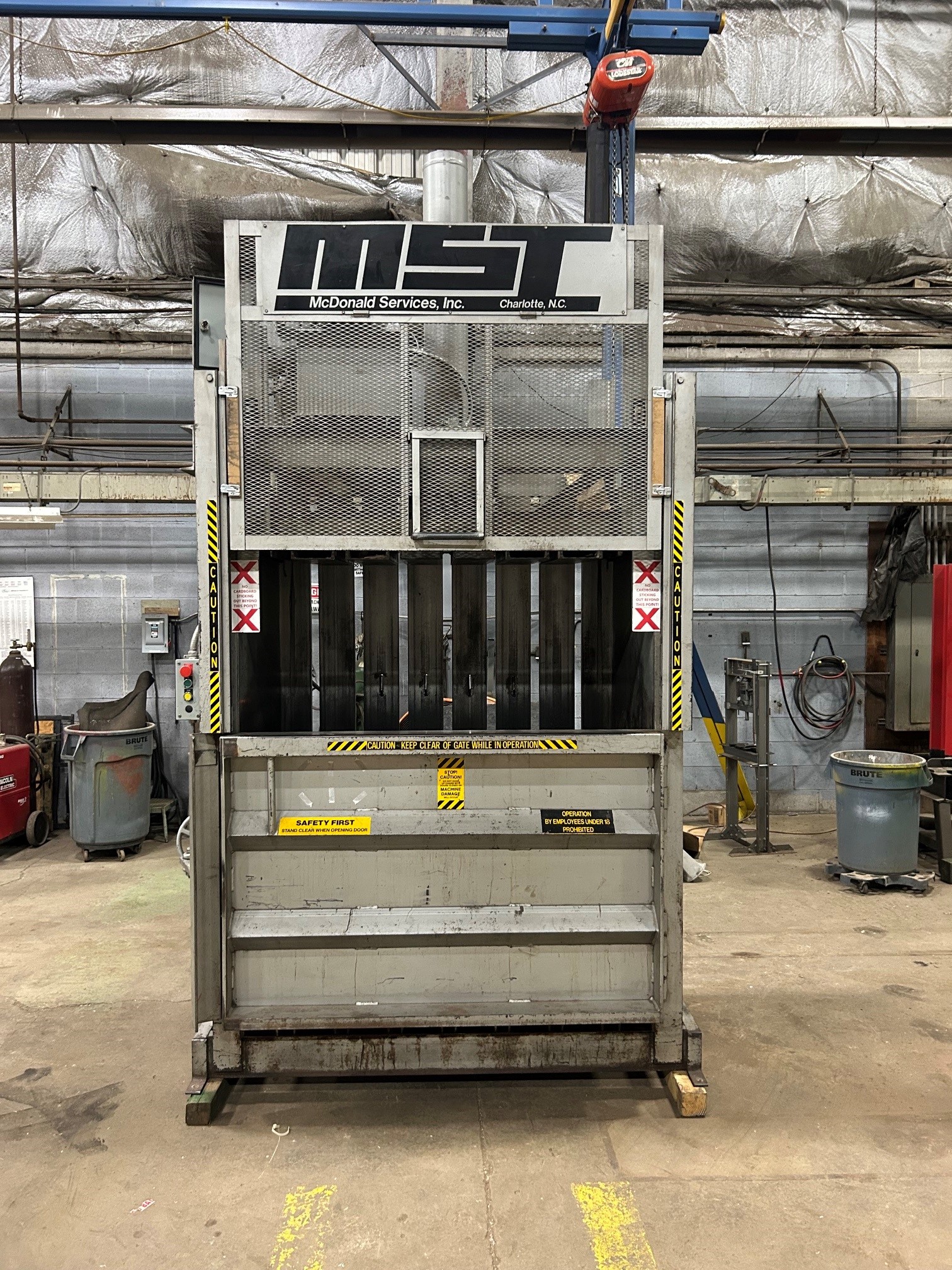 Used MSI VB-6030 Vertical Baler