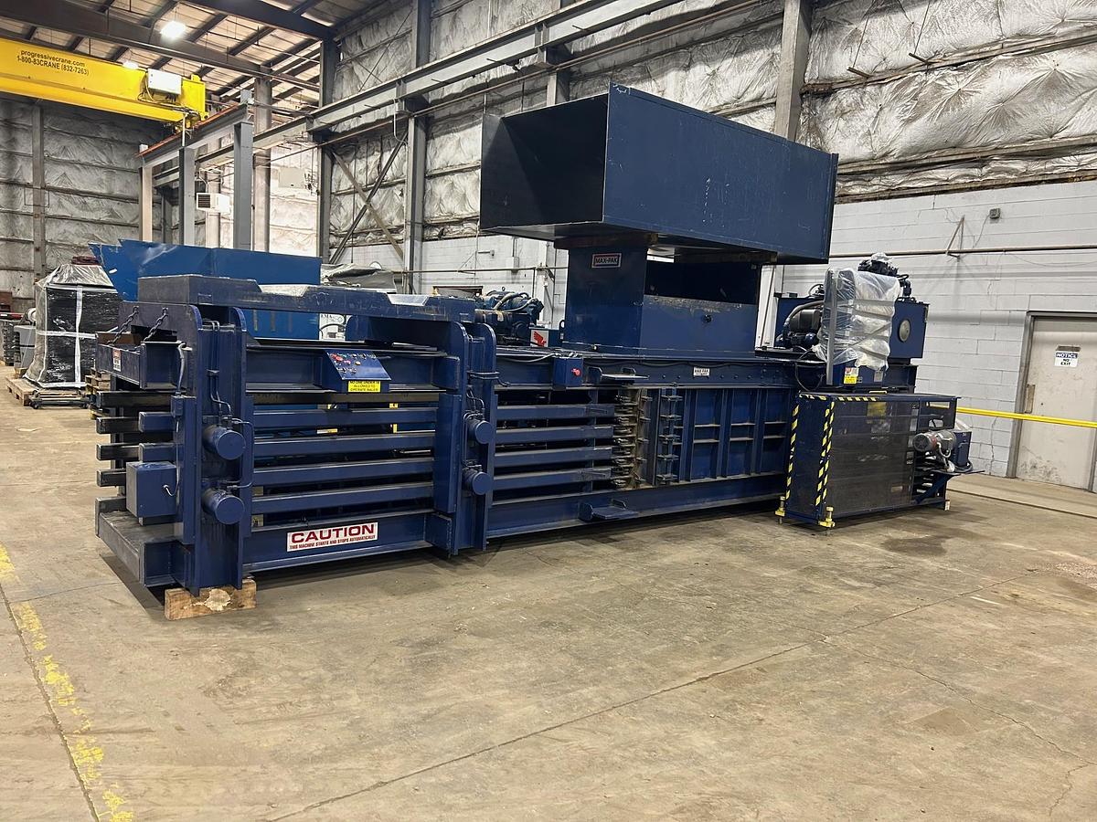 Used Max-pak HOE 4260-308AR Horizontal Auto-tie Baler