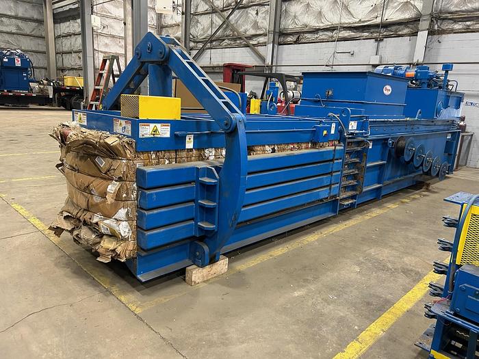 Used Harris Selco HLO-608-AR50 - Horizontal Auto-tie Baler