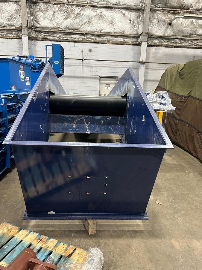 Used Max-Pak HCE60-FE-8 Full Eject Baler w/ Conveyor