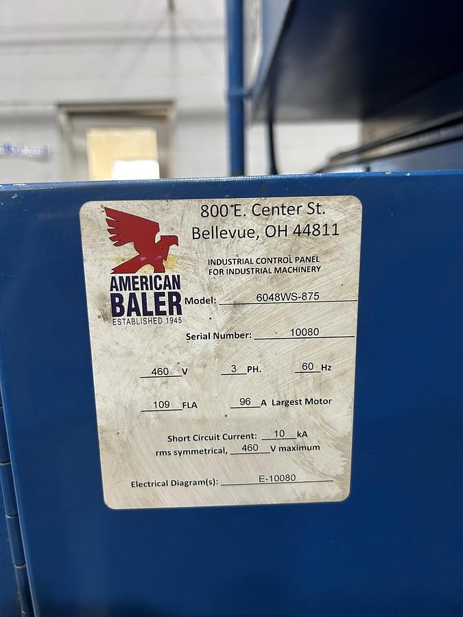 Used Balemaster 46225-E12 Horizontal Auto-tie Baler