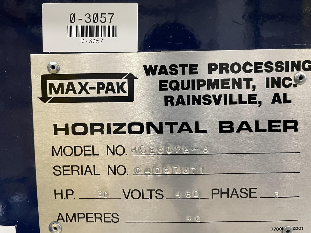 Used 2008 MaxPak Balers HCE60-FE-8