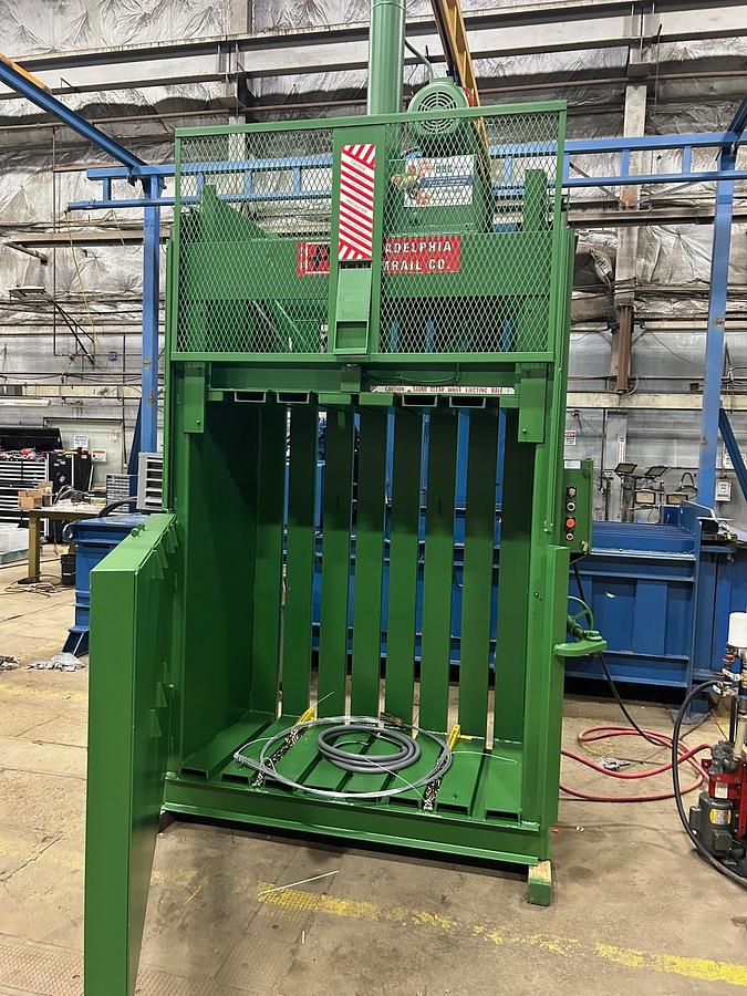 Refurbished Philadelphia Tramrail 2300HD - Vertical Baler