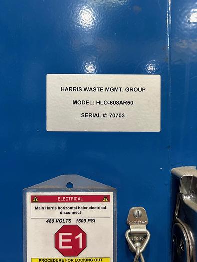 Used Harris Selco HLO-608-AR50 - Horizontal Auto-tie Baler