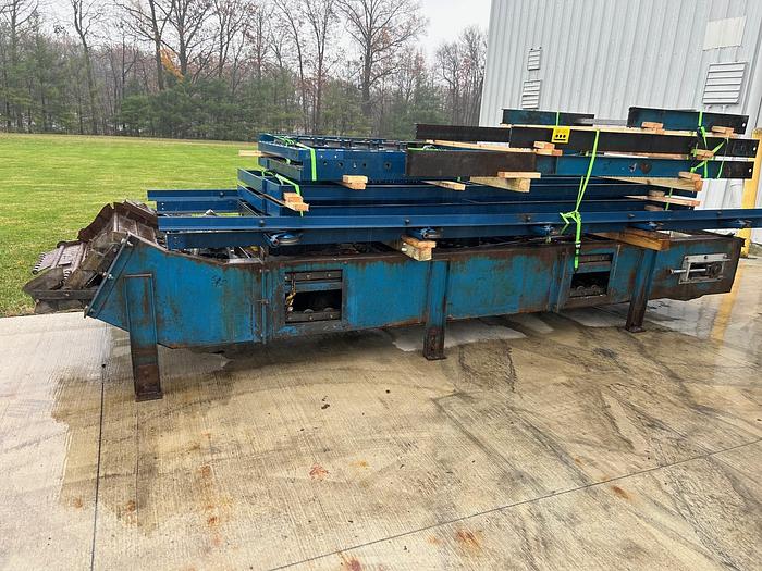 Used American 8043-10-150 Auto-tie Baler w/ Conveyor