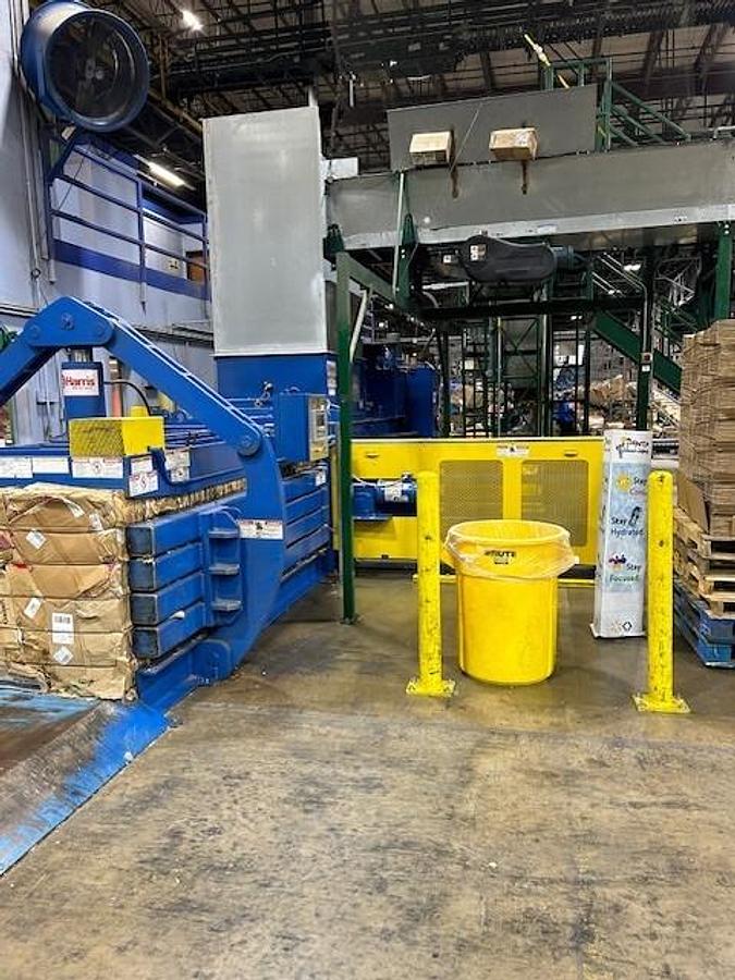 Refurbished Harris Selco HLO-608-R75 Horizontal Auto-tie Baler