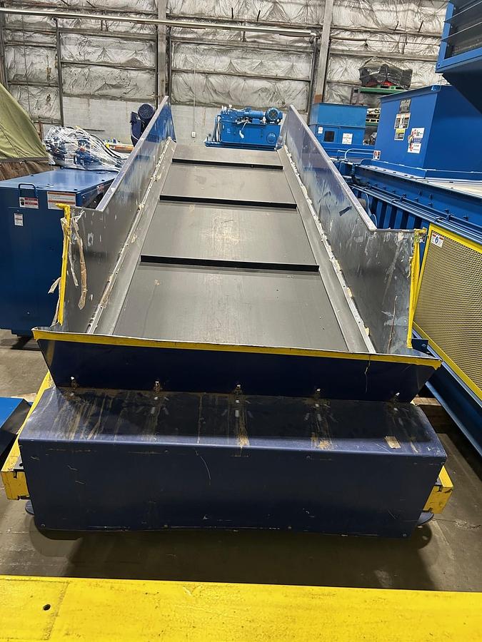 Used Max-Pak HCE60-FE-8 Full Eject Baler w/ Conveyor