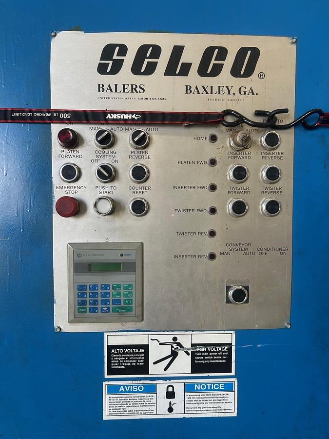 Refurbished Harris HSO127-A30 Auto-tie Baler