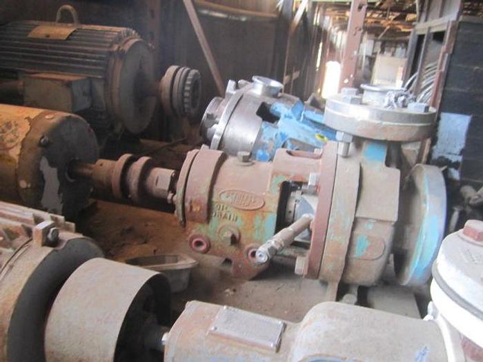Used Pump, Centrif., 3 HP, S/st, 3 x 1.5, Peerless, #S610850