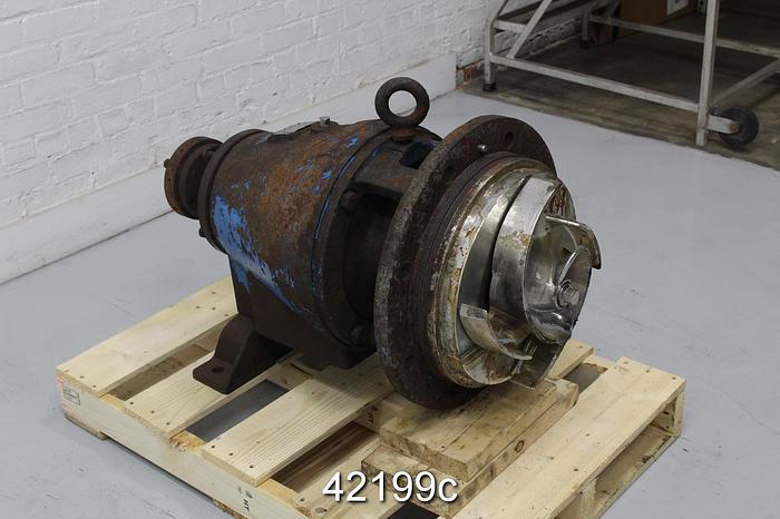 Used Goulds 3175 Power End, 4-Vane 14" Impeller #42199