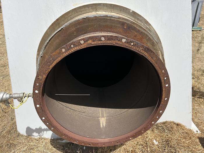 Used Heat Exchanger, Air-Fin Tube, 1200 deg F, Canon Boiler Works #S744456