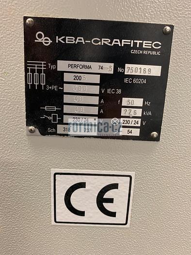 Used KBA performa 74-5