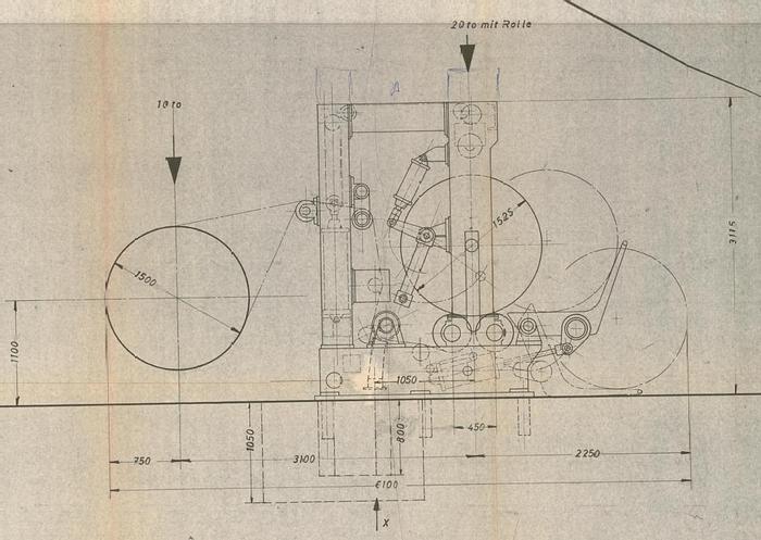 Gebraucht (FRW-167) - Slitter Rewinder, Jagenberg VARI-DUR - 2500 mm