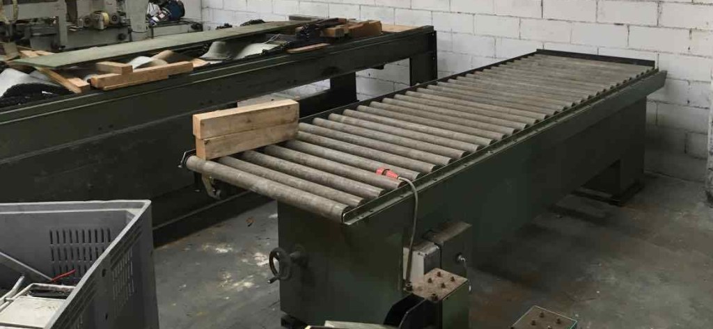 Used Pressa per impialacciare in continuo, marca Colombo, 3000×800