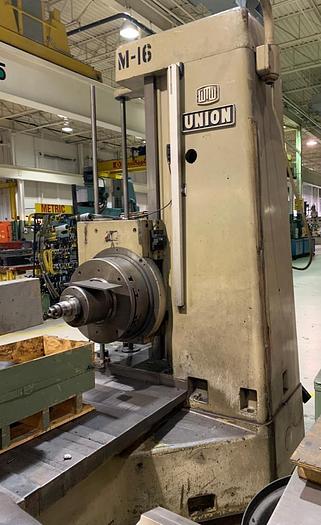 Used WMW UNION BFT 80/2 HORIZONTAL BORING MACHINE