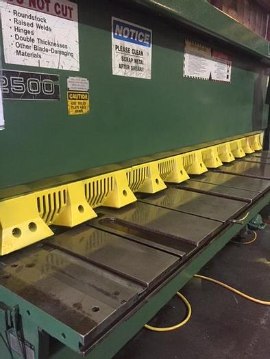 Used 1991 1/4" x 120" CINCINNATI CNC Hydraulic Power Shear