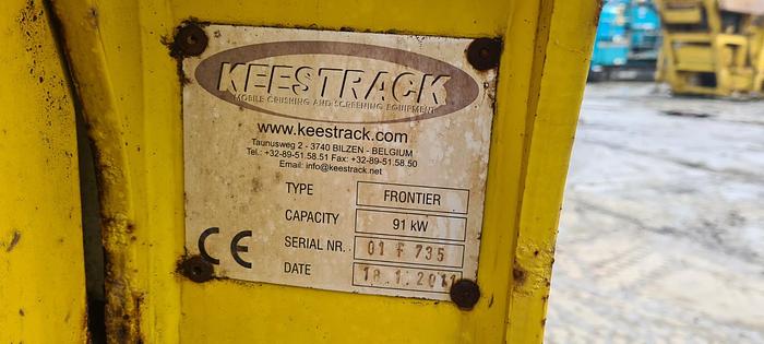 Used 2011 Keestrack Frontier