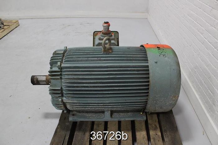 Used Teco Westinghouse PDH15000TE5 150 Hp Ac Motor, 575 Volt, 885 Rpm #36726