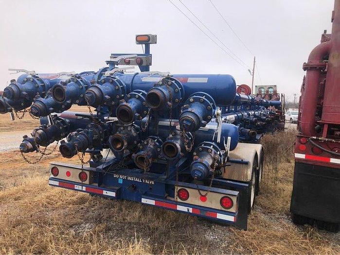 Used Frac Safety Manifold trailer