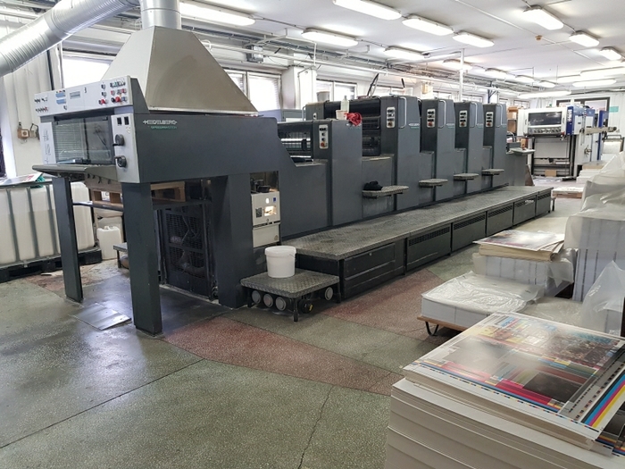 1998 Heidelberg Speedmaster SM 74-4 H + L
