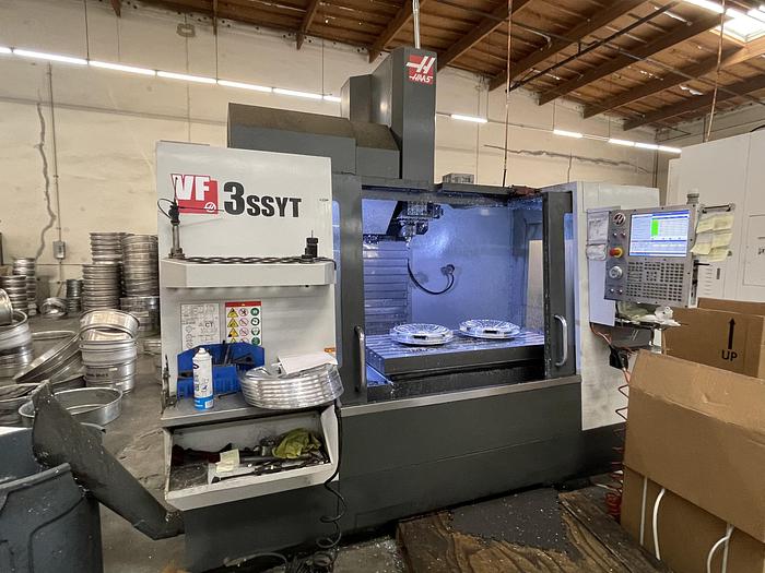 Used 2017 HAAS VF-3SSYT CNC Vertical Machining Center