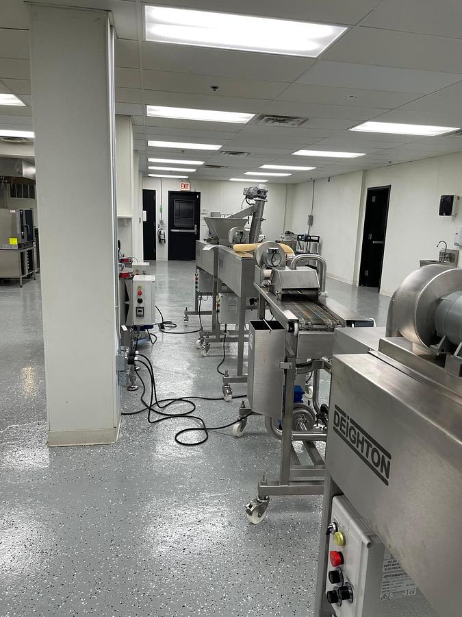 Used Deighton Econoline Forming, Coating & Frying System – Complete Processing Line