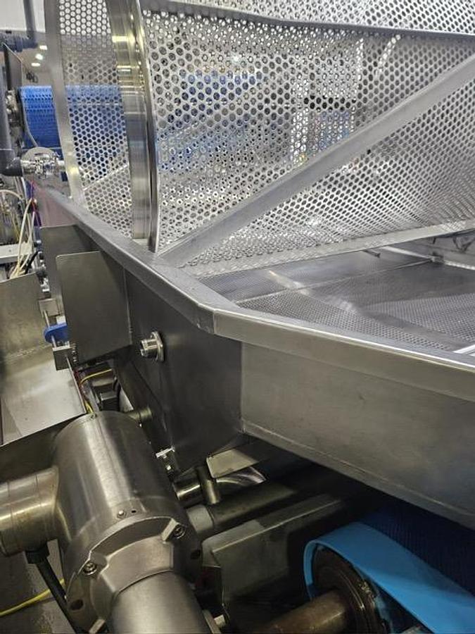 Used HMI / Heinzen Two-Stage Jacuzzi-Style Produce Wash Line