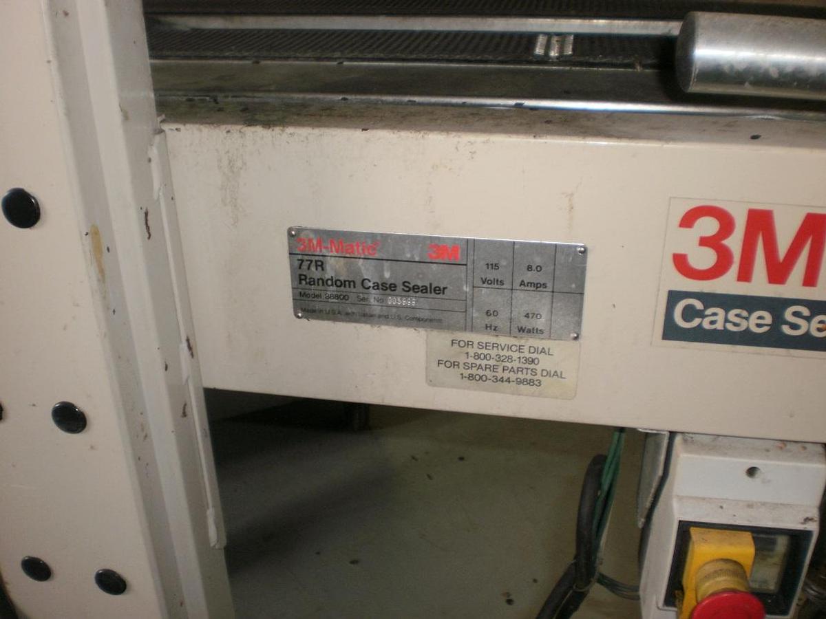 Used 3M 77R Top and Bottom Random Case Sealer