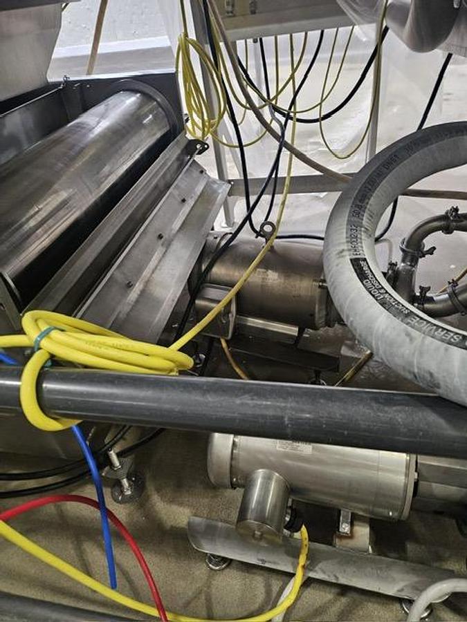 Used HMI / Heinzen Two-Stage Jacuzzi-Style Produce Wash Line