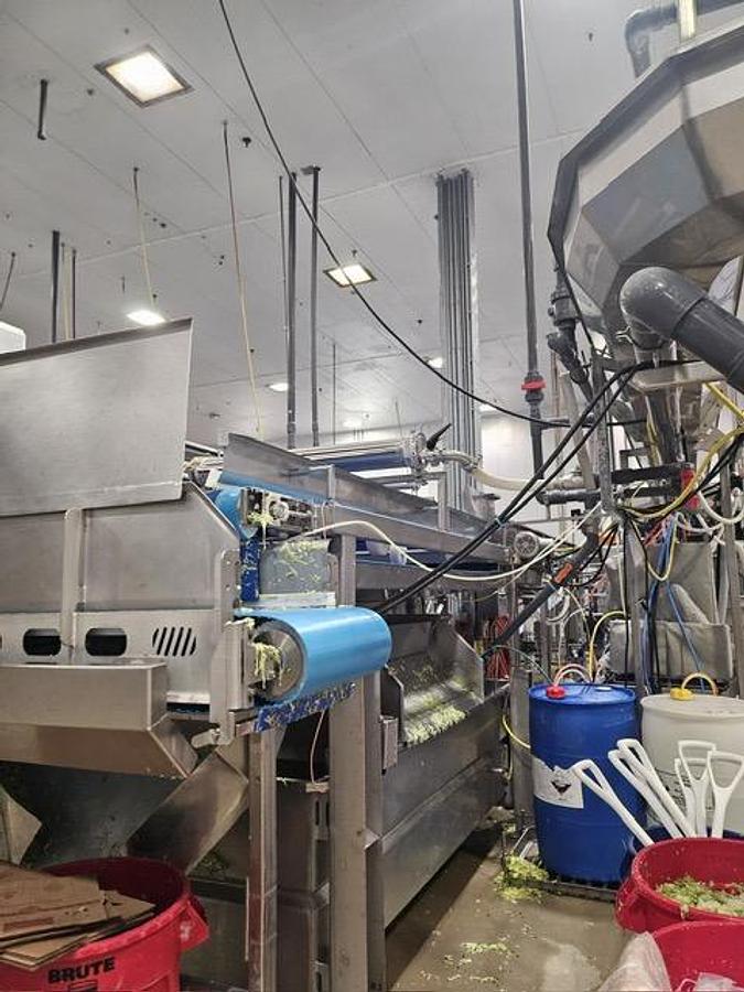 Used HMI Flume Style Wash Line