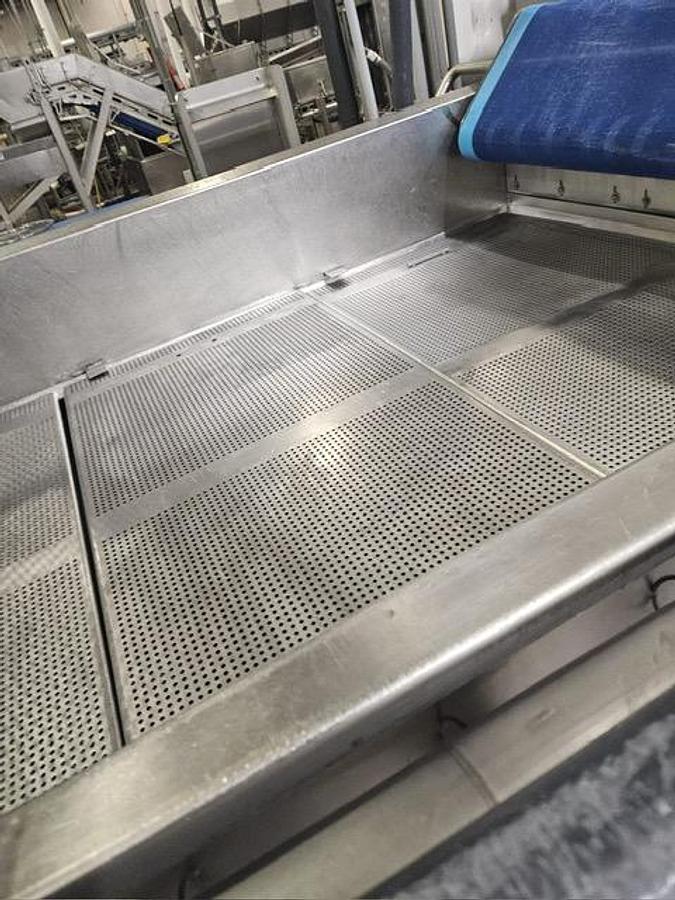 Used HMI / Heinzen Two-Stage Jacuzzi-Style Produce Wash Line
