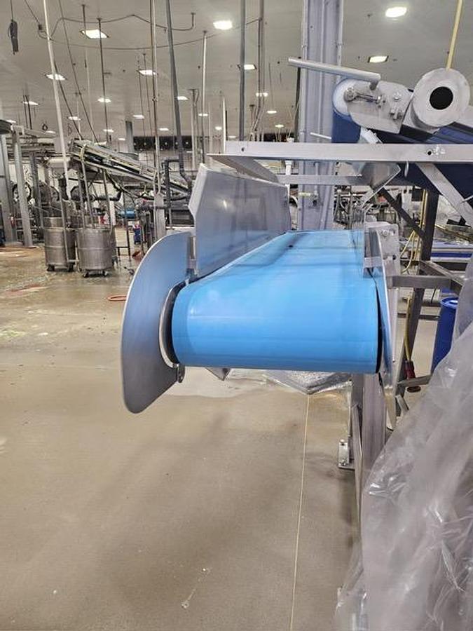 Used HMI / Heinzen Two-Stage Jacuzzi-Style Produce Wash Line