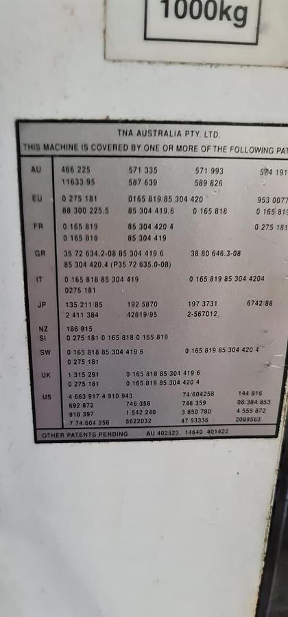 Used 2009 TNA R2Ci-320-RDJ Vertical Bagger