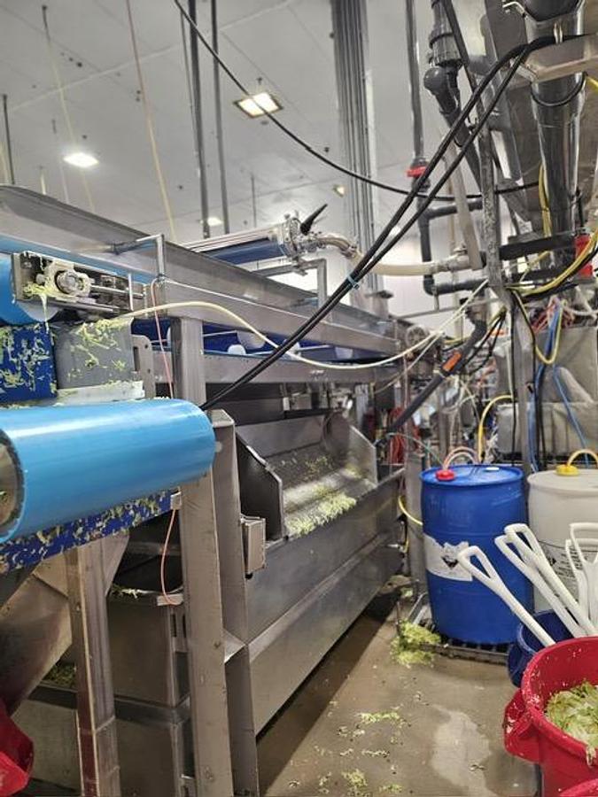 Used HMI Flume Style Wash Line